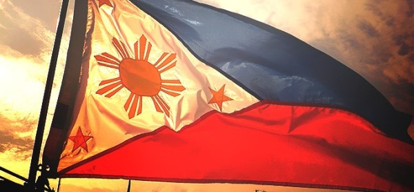 Philippine Flag Waving