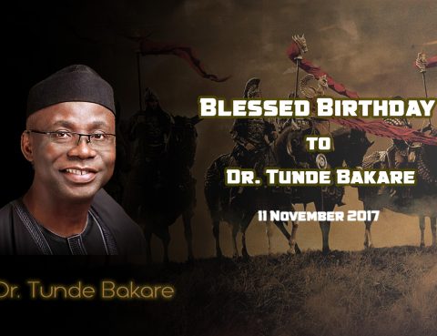 Blessed Birthday To Dr. Tunde Bakare